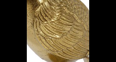 PTMD Peack Bijzettafel - 46 x 46 x 61 cm - Aluminium - Goud