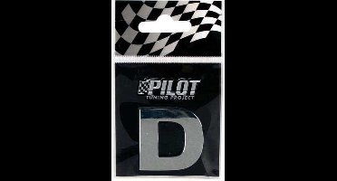 3D letter chroom - *D*