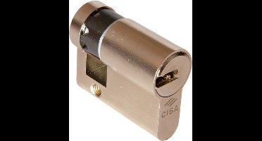 Cilinder Cisa Asix 1.0e300.07.0.12sz.c5 Vernikkeld 30 x 30 mm Korte hendel