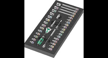 Wera - Schuimrubberen inzetstuk - 8000 A - Zyklop-Set 1 - gereedschapsset