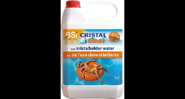 BSI - Cristal Clear - Voor Kristalhelder zwembadwater - Zwembad - Spa - 5 l