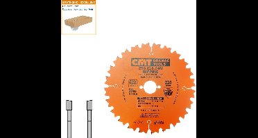 CMT Schulpcirkelzaag HW 216x30x2,8 Z24 Massieve houtsoorten