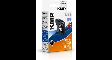 KMP LC227XLBK inktcartridge Zwart