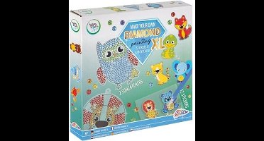 Grafix Diamond Painting XL suncatcher 02 (2 suncatchers + 12 stickers)