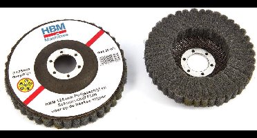 HBM 115 mm Polijstschijf en Schuurschijf FIJN voor haakse slijper