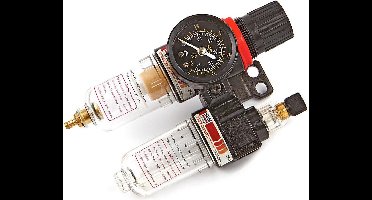 HBM Ontvochtiger, Drukregelaar en Olievernevelaar Model 2