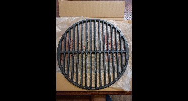 M.T.C© GIETIJZEREN ROOSTER-CAST IRON GRID -COMPACT-15-16 INCH KAMADO-34.5 CM-GRILL-MEDIUM