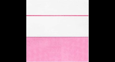 Jollein Bies - Lakentje 75x100 cm - Wit/Fuchsia