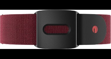 POLAR VERITY SENSE ARMBAND DONKER ROOD S-L