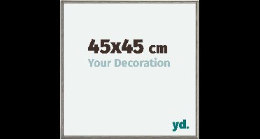 Your Decoration - Fotolijst 45x45 cm - Aluminium - Mercury Structuur - New York