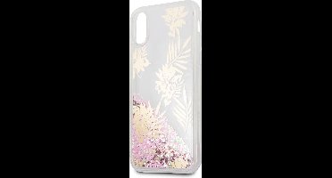 iPhone Xs/X hoesje - Guess - Goud - Kunststof