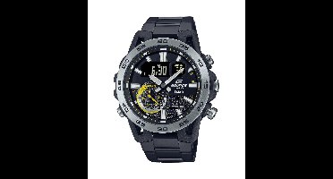 Casio horloge ECB-40DC-1AEF Bluetooth Zwart- Ø 52.4 mm