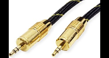 ROLINE GOLD audio kabel 3,5mm Male/Male, 10 m