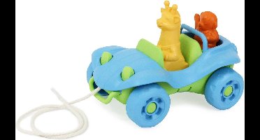 Green Toys - Trekauto 'Strandbuggy' - Duurzaam Speelgoed - Speelfiguren - Strand - Gerecycled Plastic - vanaf 6 maanden