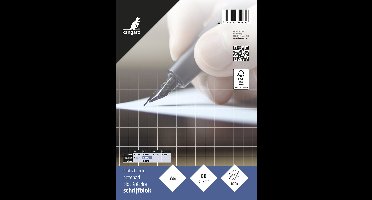 Kangaro schrijfblok - A5 - ruit 5mm - 60grams - 100 vel - K-5515
