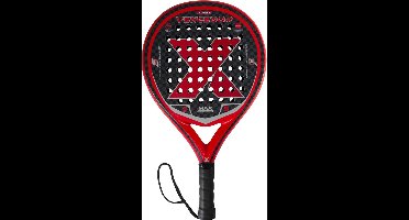 XQMax - Vencedor XQ250 - Padel racket - Rond - Zwart/Rood - 360g