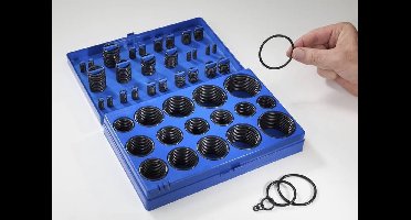 Westfalia O-Ring Assortiment 419 stuks in plastic opbergdoos