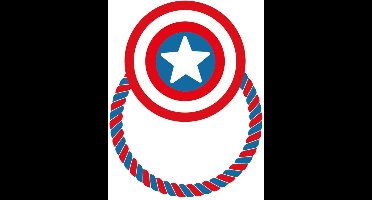 Avengers Hondenspeeltje - Piepend Pluche Touw - Large