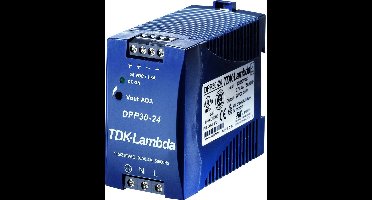 TDK-Lambda DPP30-24 DIN-rail netvoeding 24 V/DC 1.3 A 30 W Aantal uitgangen:1 x Inhoud 1 stuk(s)