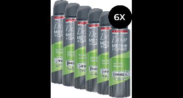 Dove Men+Care - Deodorant - Spray - Extra Fresh - 150ml x 6