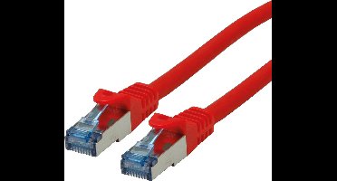 ROLINE Patchkabel Cat.6A S/FTP (PiMF), Component Level, LSOH, rood, 20 m