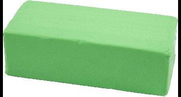 Soft Clay, afm 13x6x4 cm, neon groen, 500gr