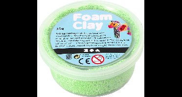 Foam Clay®, neon groen, 35gr