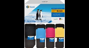 G&G Huismerk Tonercartridge Alternatief voor Kyocera TK-5230 - Multipack