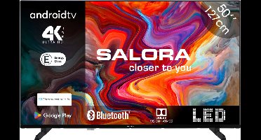 Salora SMART50TV - Smart tv 50 inch - 4K UHD - Smart TV - Televisie - 50 inch smart tv - Tv - 2025 model