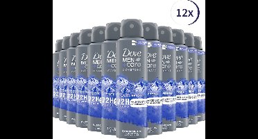Dove Men+Care Cool Fresh Deodorant - 12 x 150 ml - Voordeelverpakking