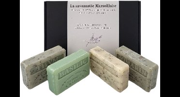 Zeep brievenbuscadeau: Provencaalse kruiden, Tijm, Rozemarijn, Basilicum