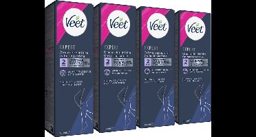 Veet - Expert - Ontharingscreme Benen 100ml - 4 Stuks - Voordeelverpakking