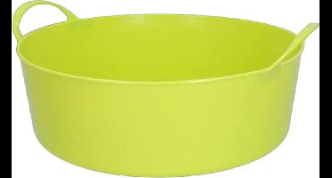Vplast Emmer V-Trug - Flexibele emmer - UV bestendig - Kunststof - 6 Liter - Limoen