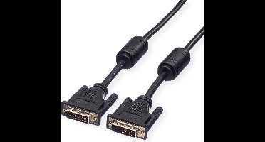 ROLINE Monitorkabel DVI, M/M, (24+1) dual link, 20 m