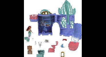 Disney Princess Verhaalstapelaar Ariëls Grot Speelset - De Kleine Zeemeermin