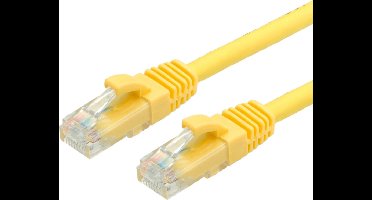 VALUE Patchkabel Kat.6A (Class EA) UTP, geel, 0,3 m