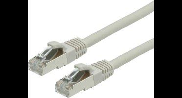 VALUE Patchkabel Cat.6 (Class E) S/FTP (PiMF), LS0H, grijs, 2 m