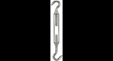 Perel Spanschroef, 2 haken, roestvrij staal, spanbereik 190 mm-270 mm