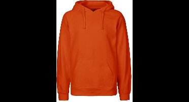 Neutral - Hoodie - Oranje - 100% Biologisch Katoen - S