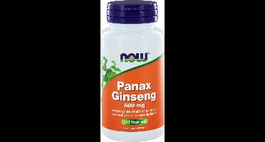 Now Foods - Panax Ginseng 500 mg per Capsule - 100 Capsules