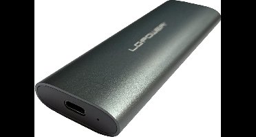 LC-POWER® LC-M2-C-MULTI-2 M.2 NVME/SATA to USB 3.2 Gen. 2X1, Type C, 80/60/42/30 x 22 mm, tool-free