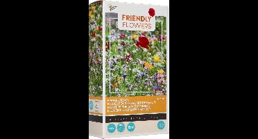 1x Bloemzaden 'Friendly flowers - bermenmengsel 15m2' - BULBi® bloembollen en planten met bloeigarantie