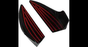 Voorbumper Lip Spoiler Duurzaam Zwart Anti-Collision Bumper Hoek Splitter voor C-Klasse W206 C43 Line.