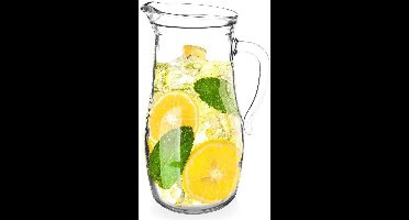 Orion - Glazen Kan - 1,75L - Ergonomische Handgreep - Vaatwasserbestendig