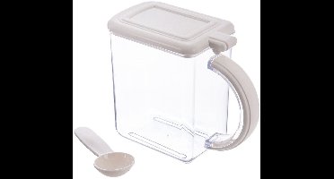 Orion - Voorraadpot - 550 ml - Transparant - Met Handvat