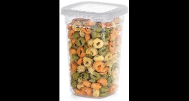 Voedselcontainer Strooibus met Deksel 1 l - Container voor Losse Producten - Keuken - Voedsel - Doos