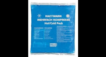 koud-warm kompres - 13 x 14 cm - Hot-cold pack - Flexibel coolpack / icepack / gelpack voor bij blessures
