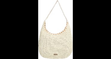 Beagles Mallorca Schoudertas - Riet - Dames - Zomer - Dames Tas - Beige