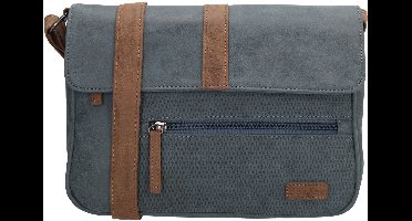 Beagles Brunete Schoudertas - Crossbodytas - Crossover - Dames - Dames Tas - Jeansblauw