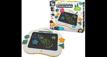Buki - LCD tekentabled voor kleuters - tekenen - kleuren - creatief speelgoed